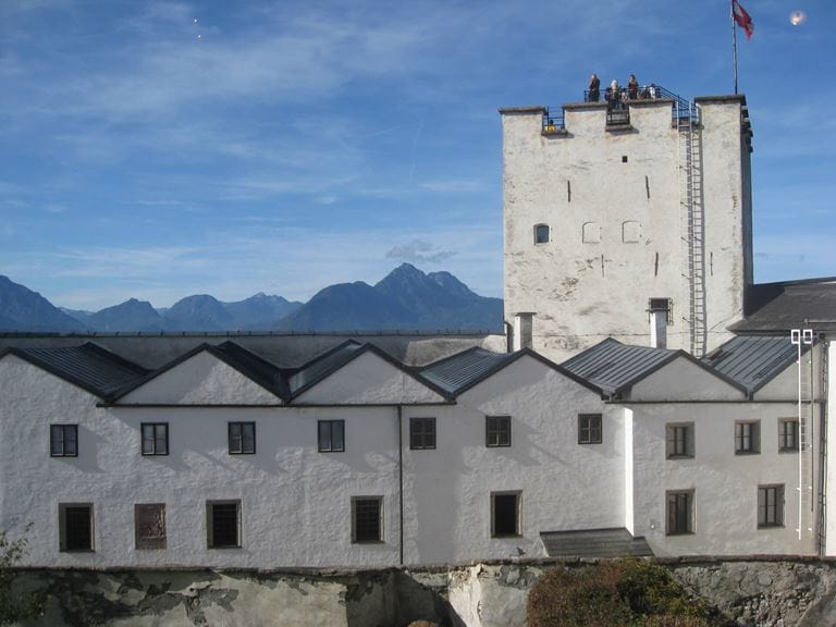 Salzburg Mauerteil Festung