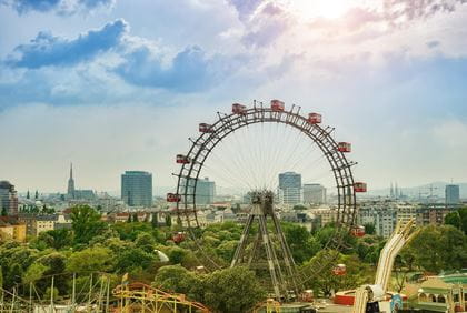 Wien Riesenrad im Prater