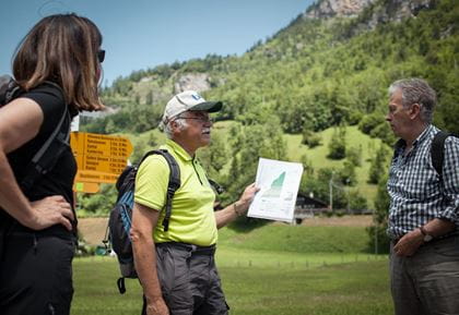 Geführte Bahnwanderung