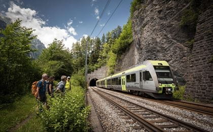 Geführte Bahnwanderung