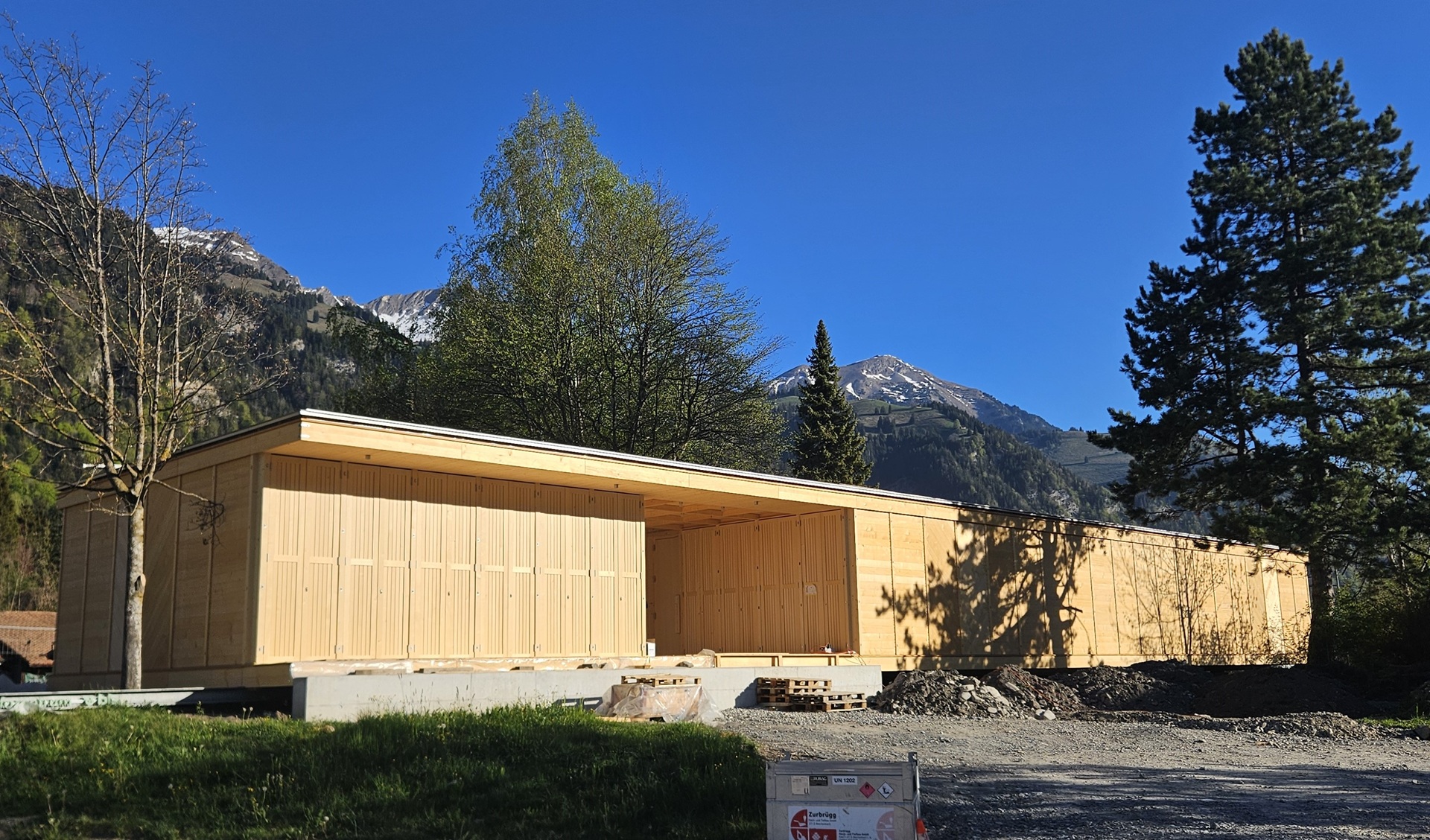Infozentrum «Ausbau Lötschberg-Basistunnel»