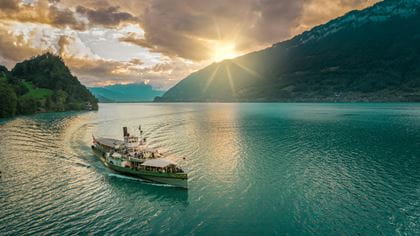 Abendstimmung Brienzersee