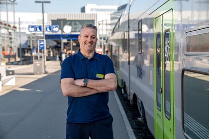 BLS-Lokführer und Praxisbildner Niklaus Hofer