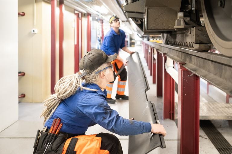 BLS Cargo Instandhaltung Spiez Teamarbeit