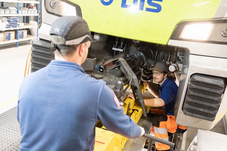 Instandhaltung Givisiez Teamarbeit