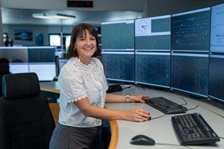 Nadja Born, Dispatcherin/Zugverkehrsleiterin