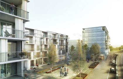 Immobilien Arealentwicklung Burgdorf Steinhof Visual Gesamtanlage