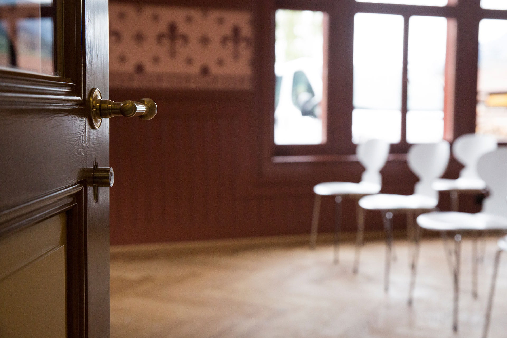 immobilien-sitzungszimmer