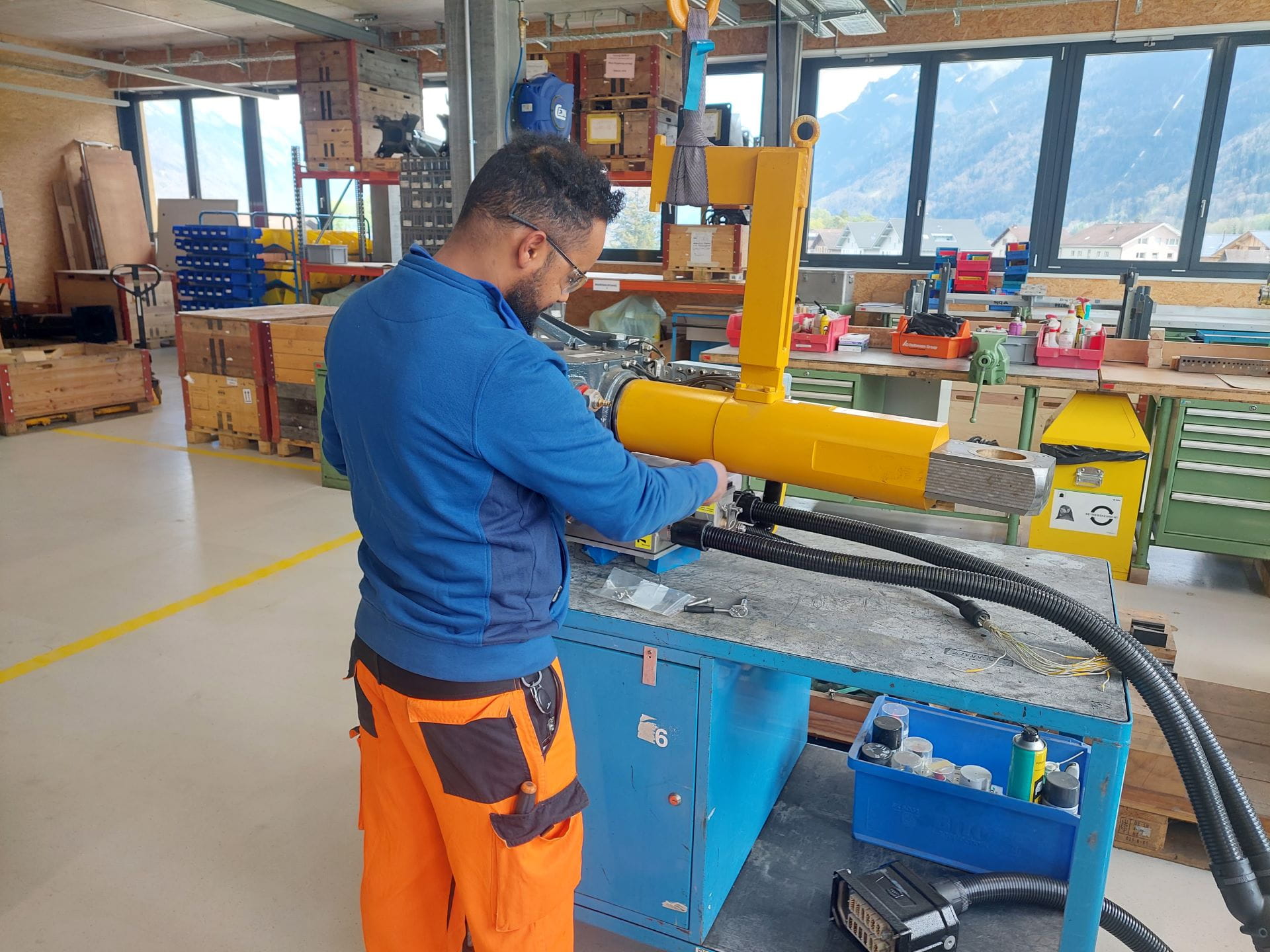 Aufarbeitung Kupplungskopf Werkstatt Bönigen