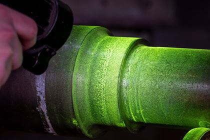 Magnetpulverprüfung