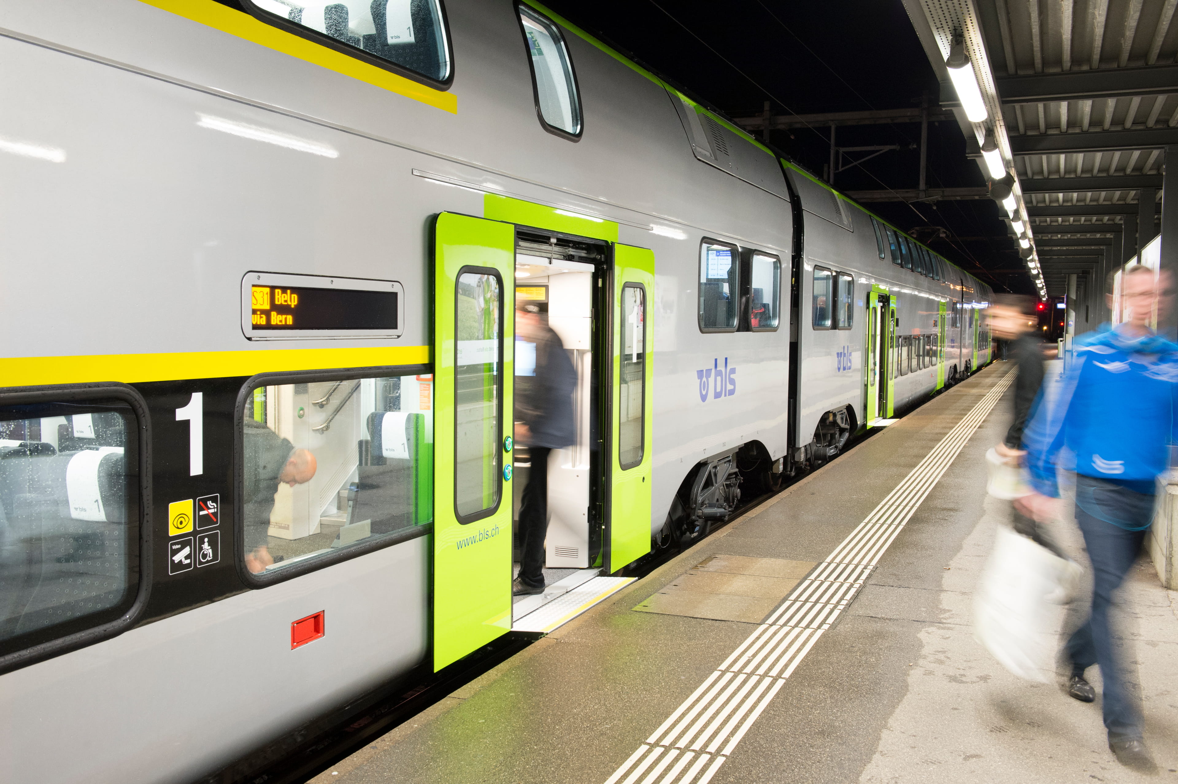 Alle Doppelstockzüge MUTZ auf der SBahnBern unterwegs