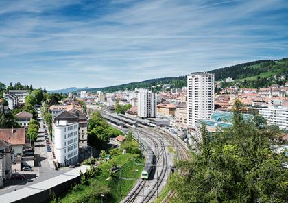 RE Neuchâtel-La Chaux-de-Fonds in La Chaux-de-Fonds