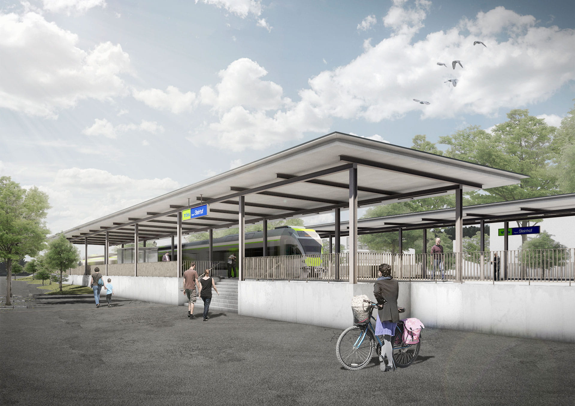 Neuer Bahnhof Burgdorf Steinhof - BLS AG