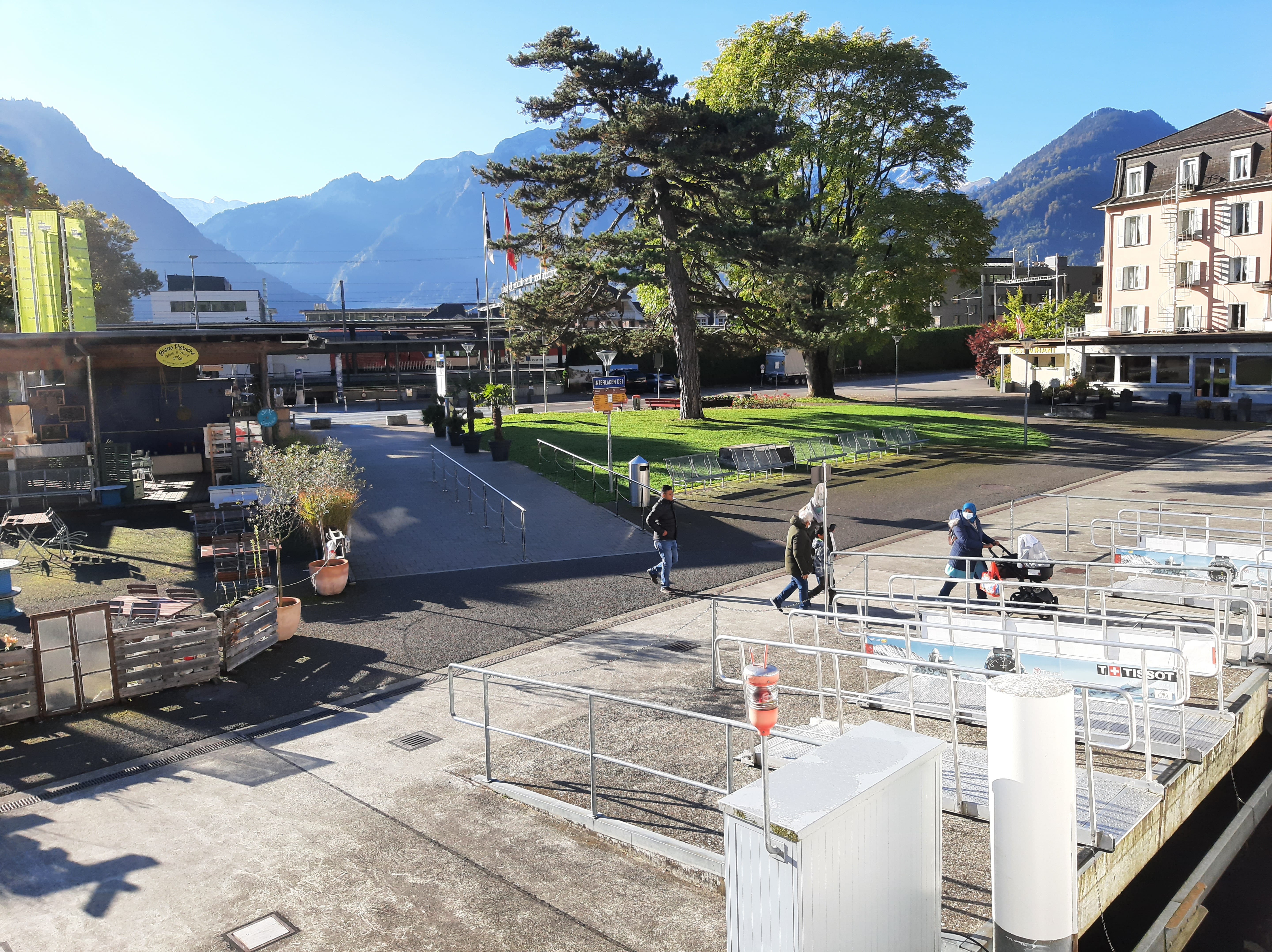 Areal zwischen Bahnhof und Lndte Interlaken Ost