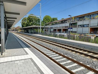 Bahnhof Burgdorf Steinhof Perron