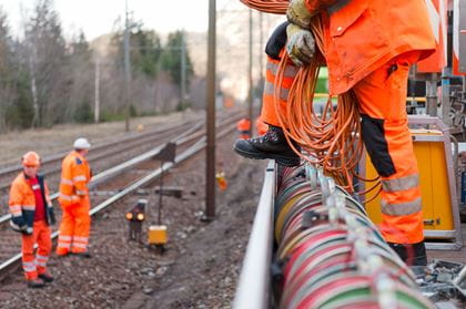 Bauarbeiten auf dem Schienennetz der BLS Bauarbeiten auf dem Schienennetz der BLS