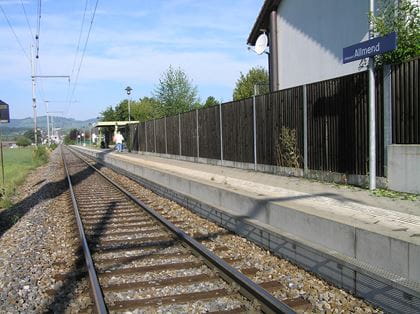 Doppelspurausbau Uetendorf–Lerchenfeld Doppelspurausbau Uetendorf-Lerchenfeld
