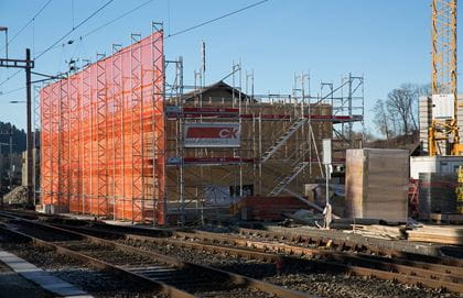 Ramsei Bahnhof Modernisierung 1