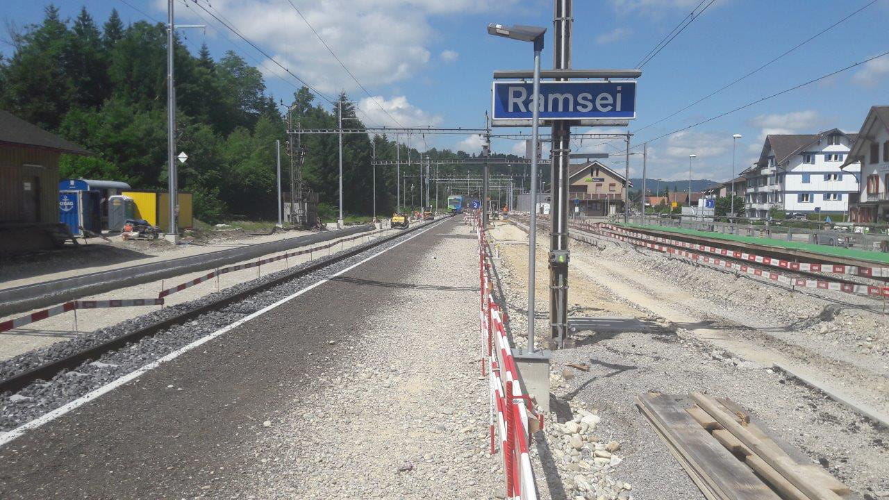Ramsei Bahnhof Modernisierung 5