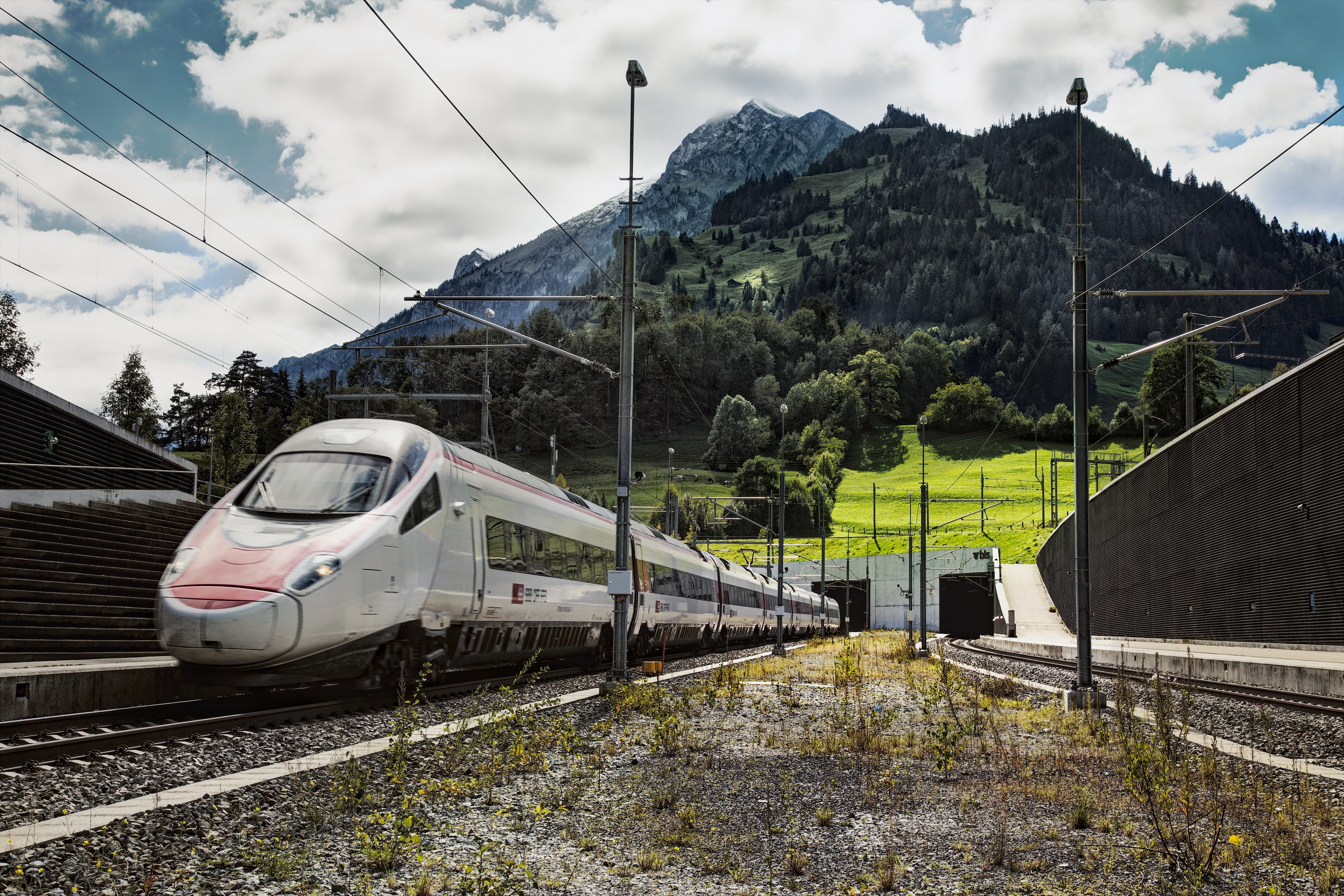 NEAT Lötschberg: Lötschberg-Basistunnel Nordportal