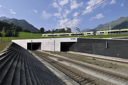 NEAT Lötschberg: Lötschberg-Basistunnel Nordportal