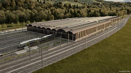 Visualisierung Werkstatt Oberburg