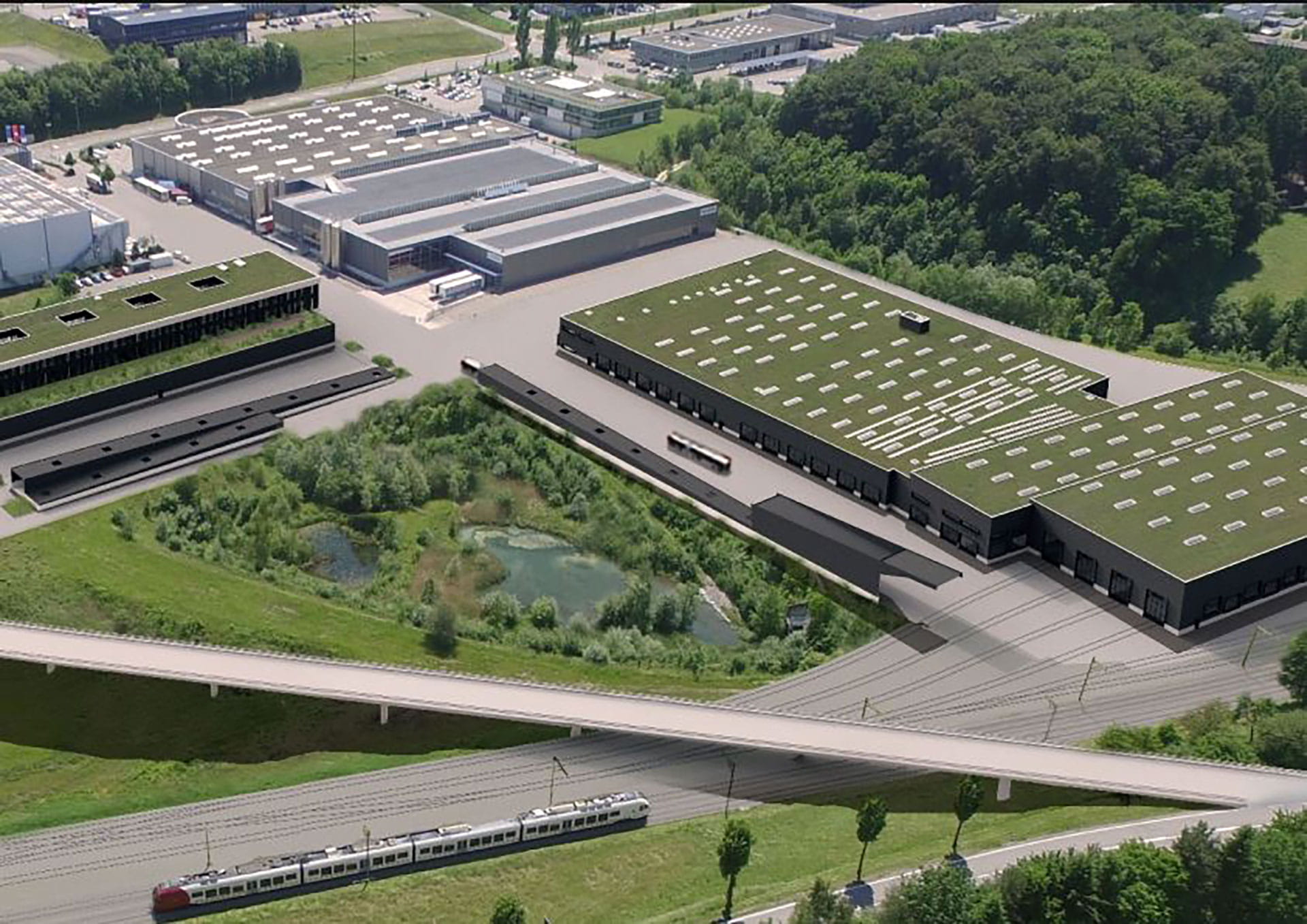 Werkstätte Givisiez Übergangslösung für die Instandhaltung unserer S