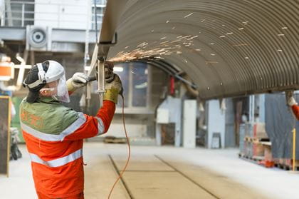 Mitarbeitender Werkstätte