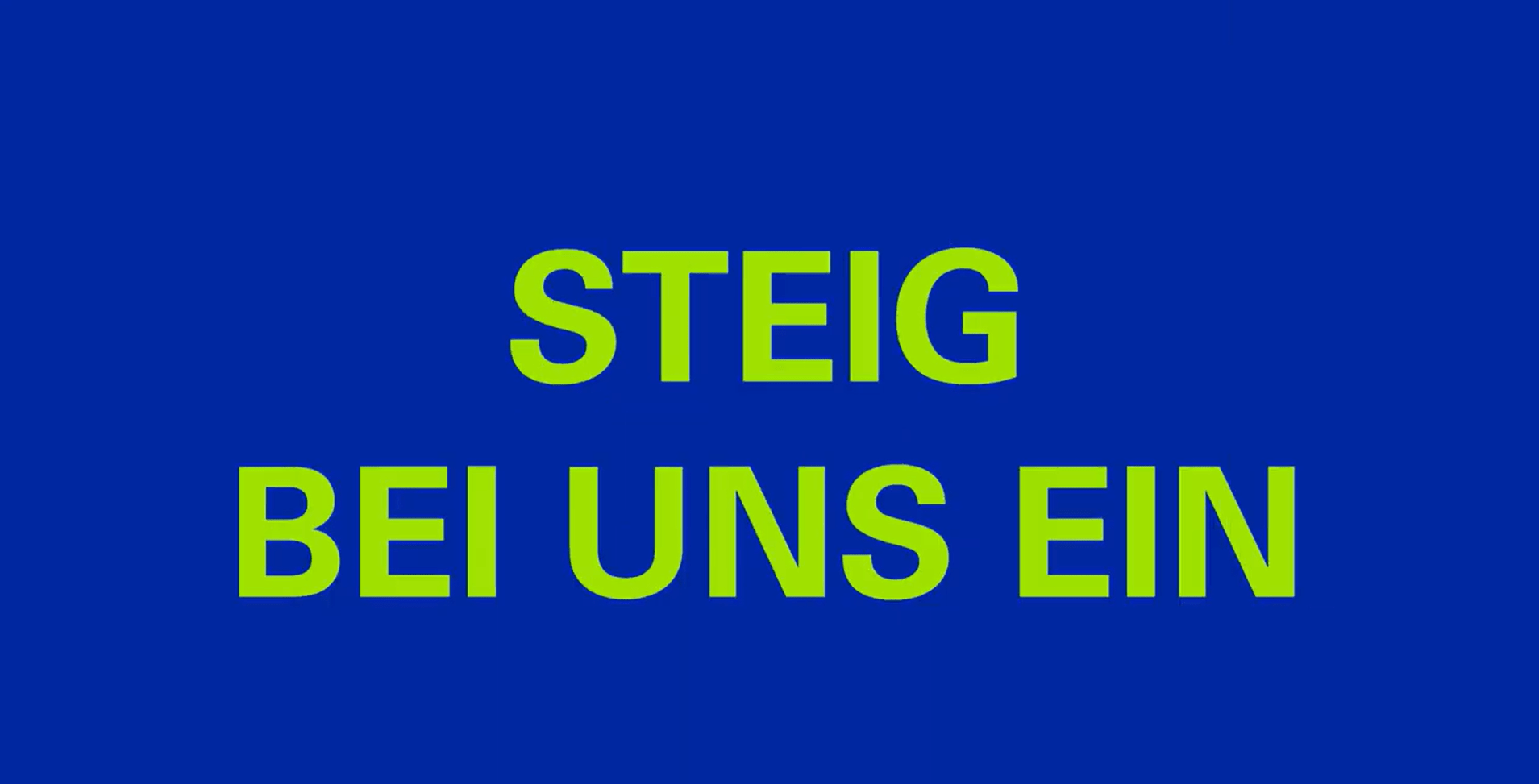 steig bei uns ein PNG