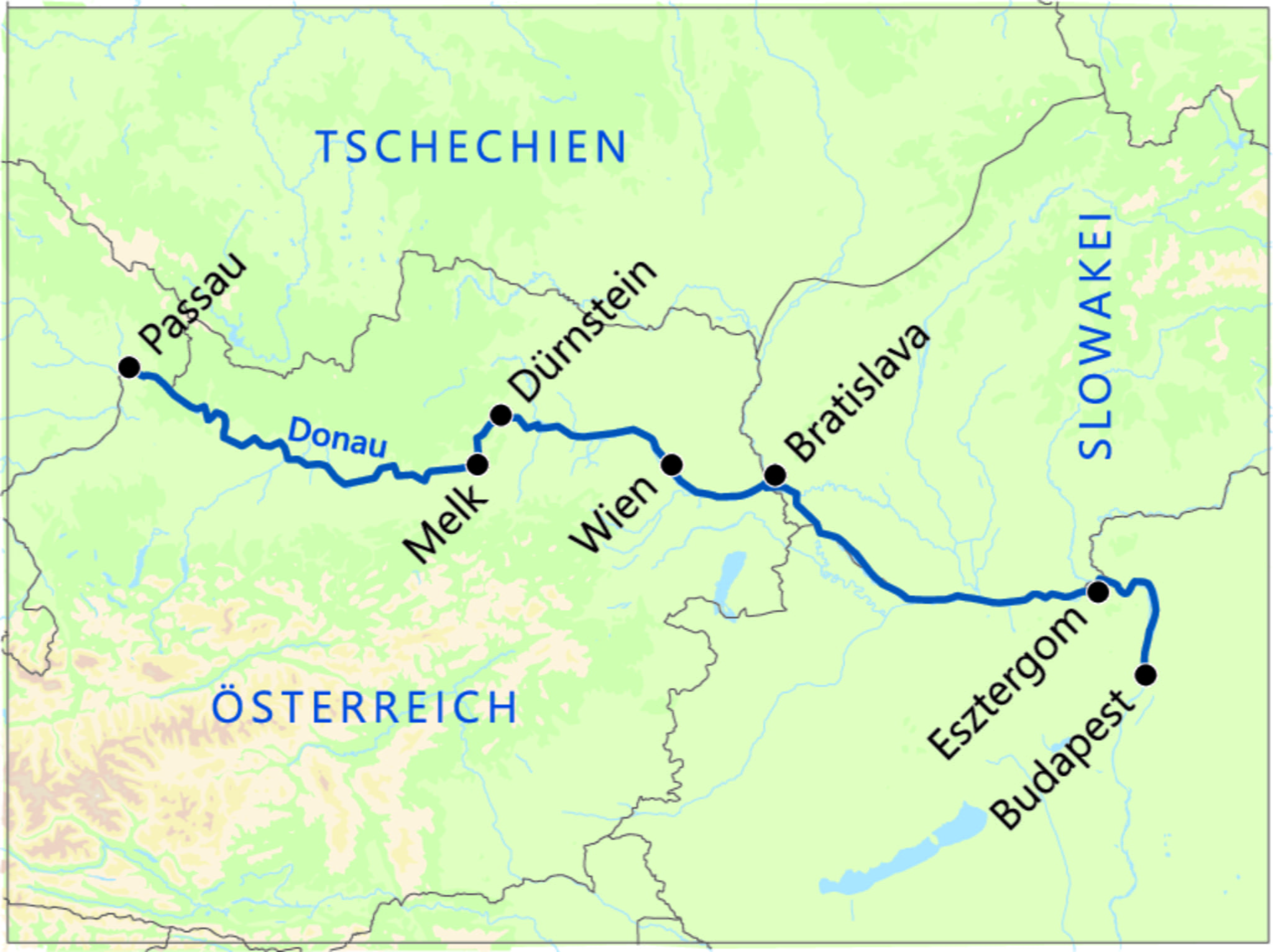 Flussreisen - Donau 2021 - BLS AG